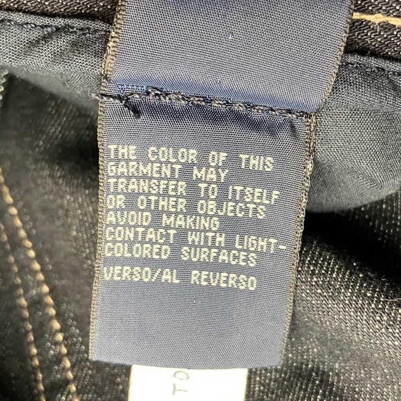 NWT Tommy Hilfiger Dark Blue Denim Jean Skirt - Picture 7 of 7